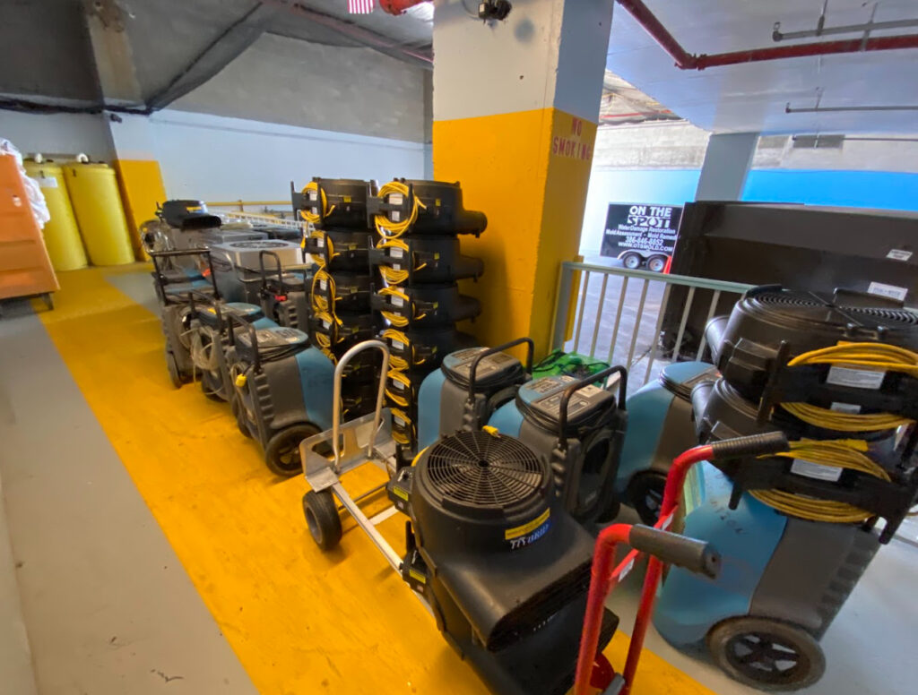 Water Damage Restoration Process | On The Spot Restoration
